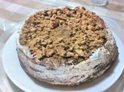 Una foto de bizcochuelo con toddy