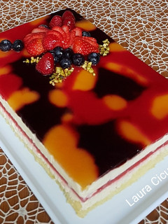 Foto di Torta quadro d'autore