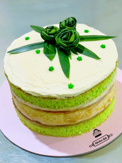 Foto resep Pandan Naked Cake