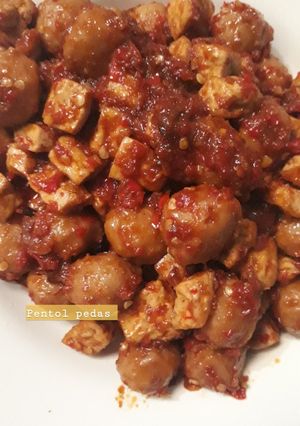 Foto resep Pentol Tahu Pedas