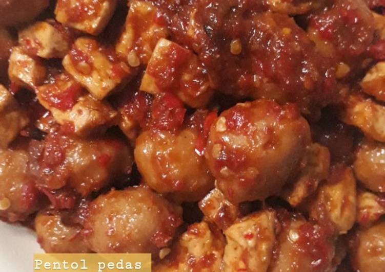 Pentol Tahu Pedas
