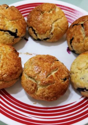 A picture of Blueberries Scones.