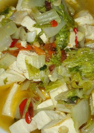 Foto resep Tumis sawi pedas manis