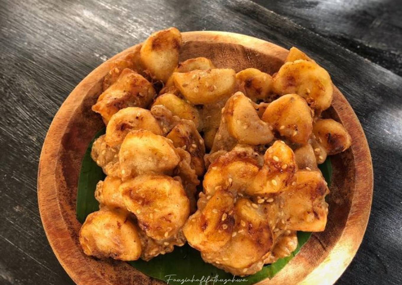 Pisang Goreng Wijen Kayumanis