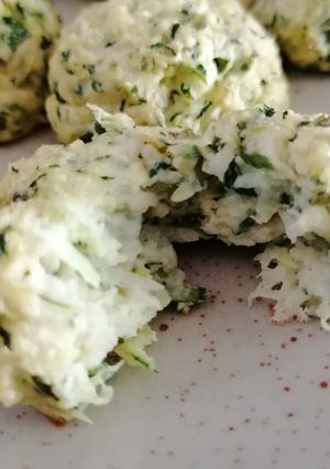 Une photo de Boulette de courgette au parmesan