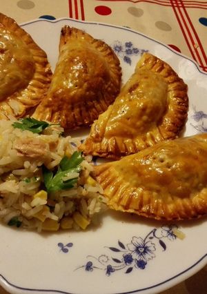Foto principal de Empanadillas caseras de atún y ensaladita de arroz
