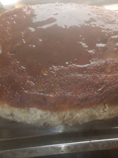 Una foto de Budín de pan con dulce de leche