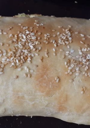 Una foto de Strudel Salado de Ricota y espinaca