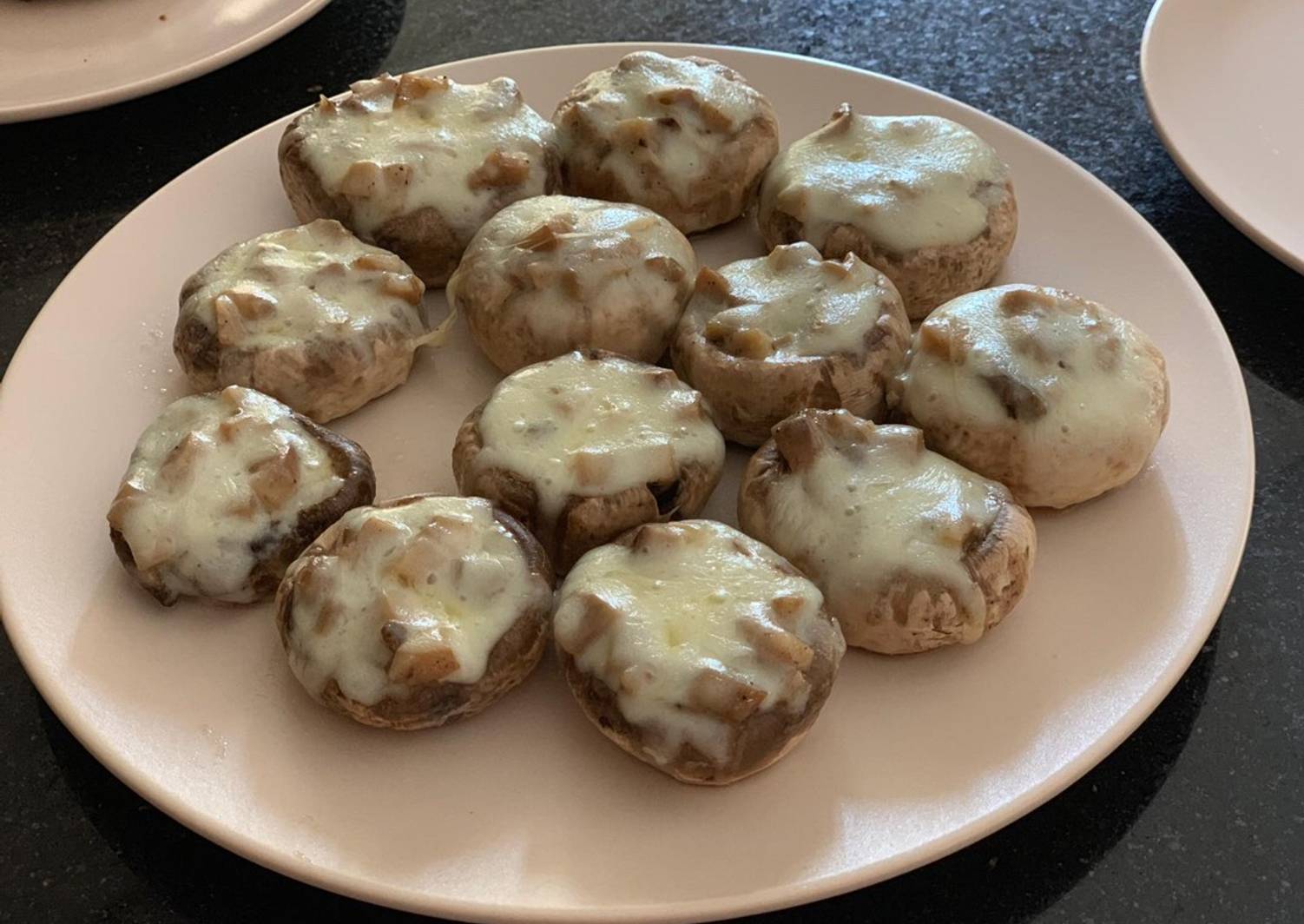 Фото Фаршированных Шампиньонов С Курицей