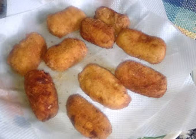 Nuggets de pollo Receta de Rosa Padrón Argentó- Cookpad