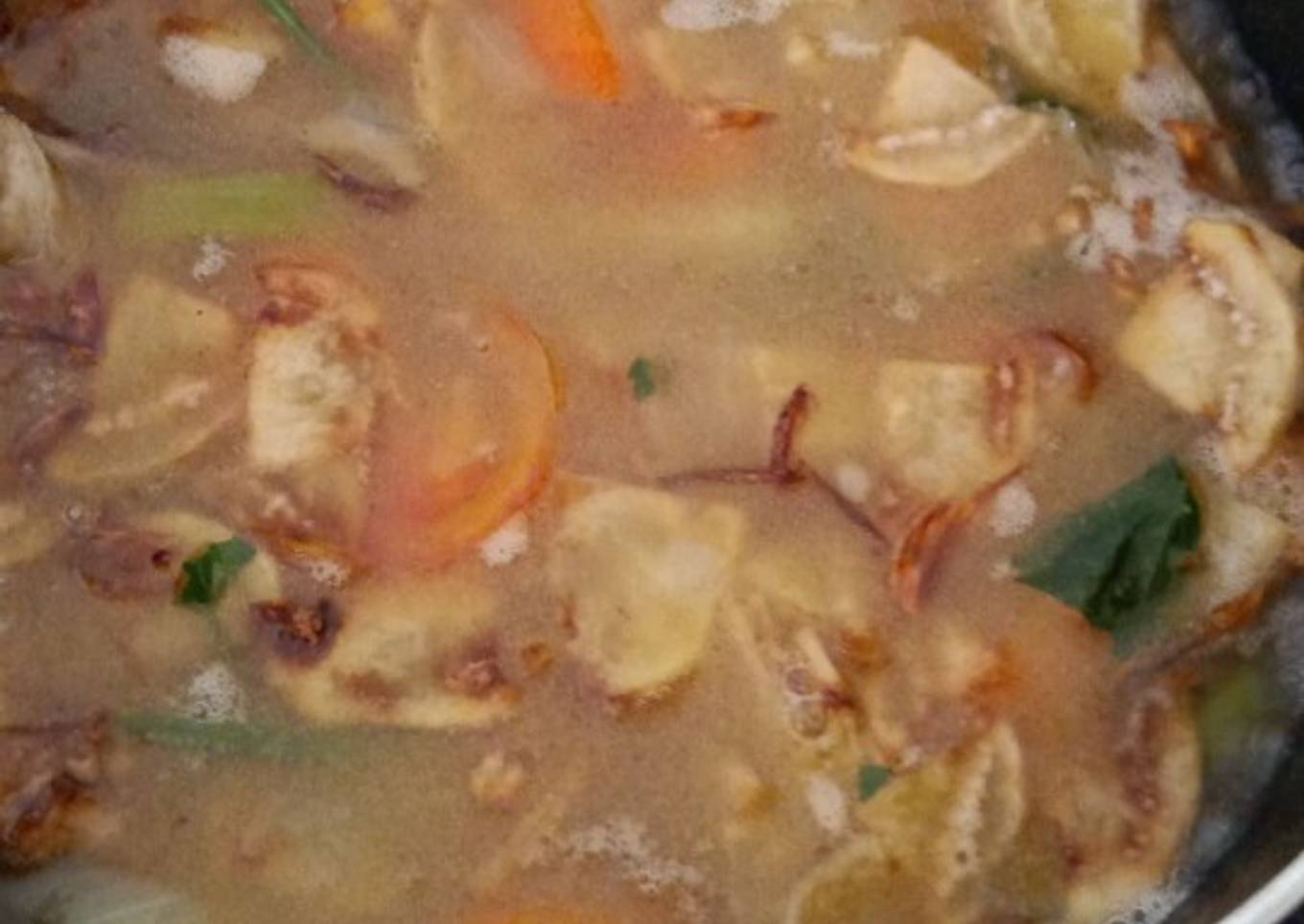 Sop Tulang Sapi Simpel tapi Enak Banget