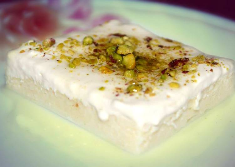 طريقة عمل حلى ليالي لبنان بالسميد