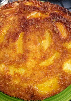 Una foto de TORTA INVERTIDA DE MANZANA 🍎