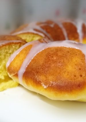 Una foto de Budín de naranja🍊