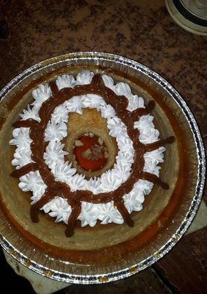 Una foto de Flan casero