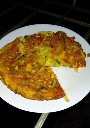 Foto resep Telor dadar kentang