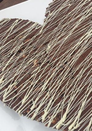 Foto di 105 • Salame al cioccolato a cuore ❤️ (senza uova)