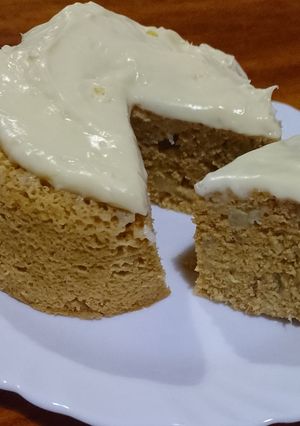 Una foto de Bizcochuelo pequeño de harina de avena sin azúcar 😋