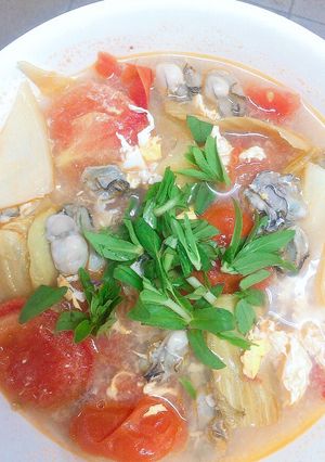 Hình của món Canh chua hào.