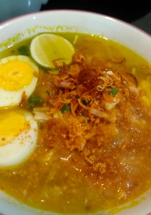 Foto resep Soto Ayam Bening Kuning
