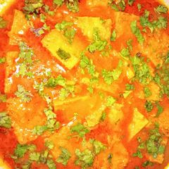 A picture of Besan ki sabji.