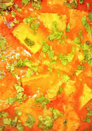 A picture of Besan ki sabji.
