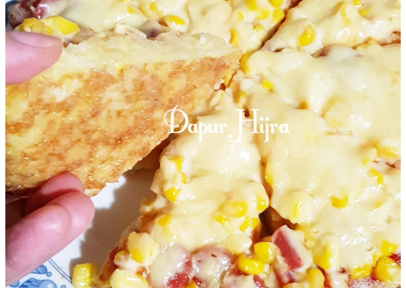 Pizza Nasi Jagung Sosis