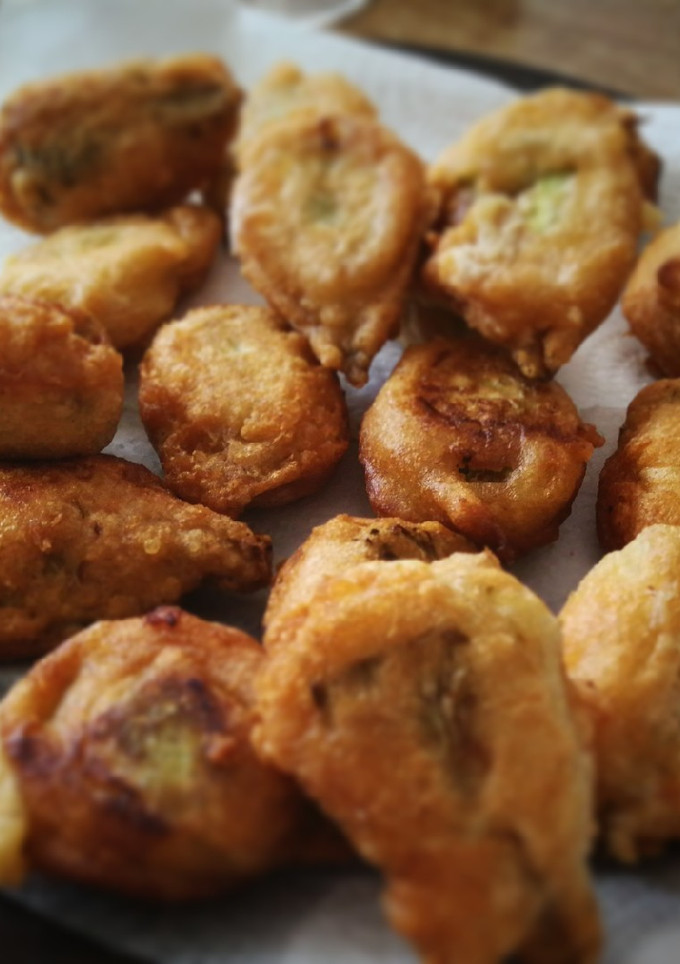 Una foto de Alcachofas fritas al modo italiano