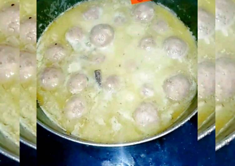 Recipe of Favorite White Gravy Butter Kofte🍲