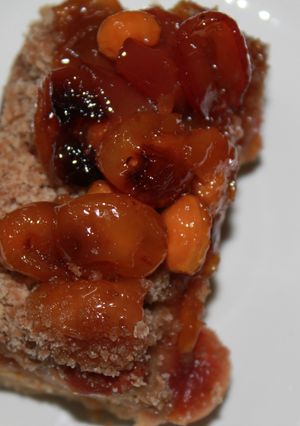 A picture of Cherry Cinnamon Cake.