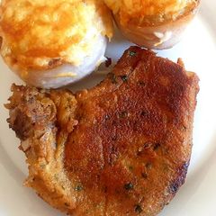 A picture of Crumbed Pork Chops.
