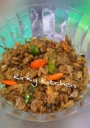 Foto resep Udang rebon kering