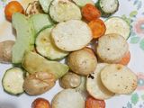 Verduras en freidora de aire