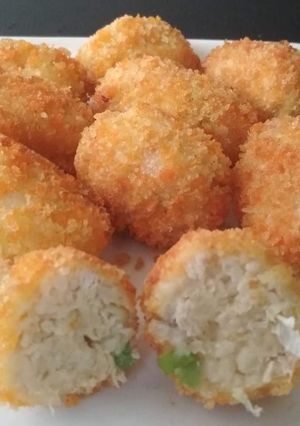 Foto resep Kroket nasi ayam