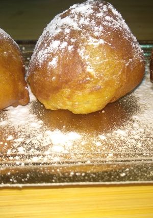 Una foto de Buñuelos con nocilla