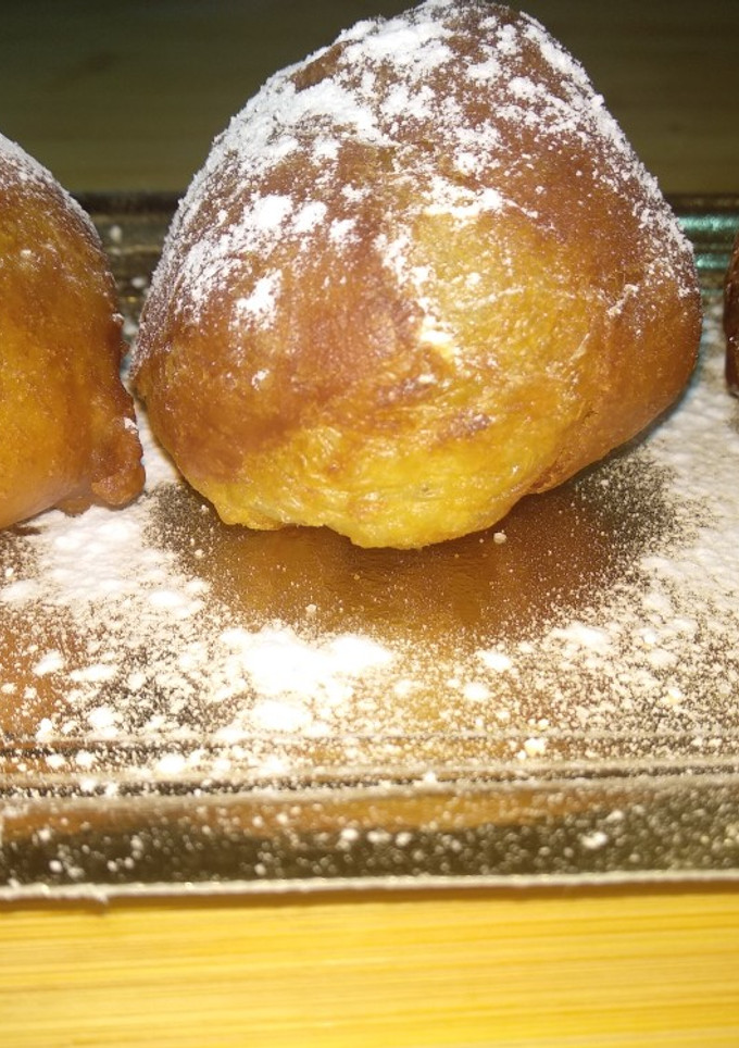 Una foto de Buñuelos con nocilla