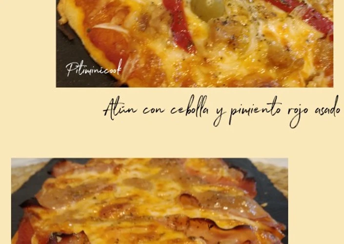 Receta Pizzas Caseras de Atún/Jamón Dulce