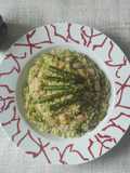 Risotto asparagi e gamberi