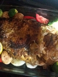 عکسی از دستور ماهی شکم‌پر