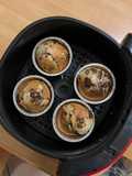 Chocolate Chip Muffins in an Air Fryer