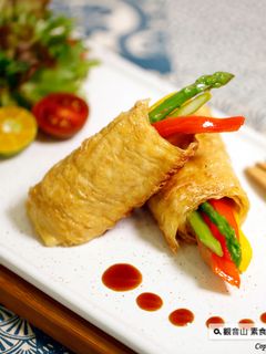 田園時蔬卷🌿全素 的食譜成品照片