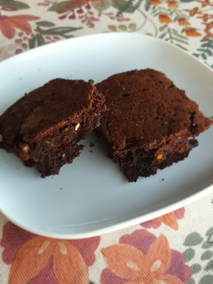 Una foto de 'Casi-Brownie' a la sartén