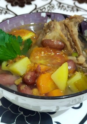 Foto resep Sup Kacang Merah 🫘🍲