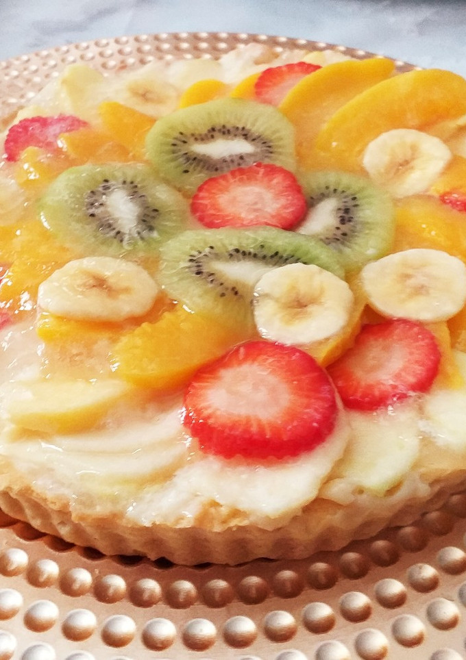 Una foto de Tarta de frutas