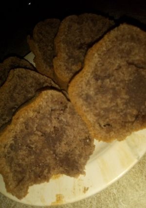 Una foto de Budín vegano