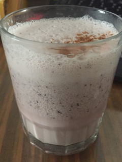Una foto de Smoothie de arándanos