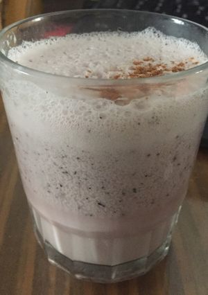 Una foto de Smoothie de arándanos