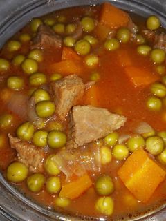 صورة لوصفة يخنة البازلاء