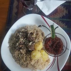 A picture of Beef Pilau.