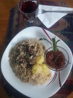 A picture of Beef Pilau.